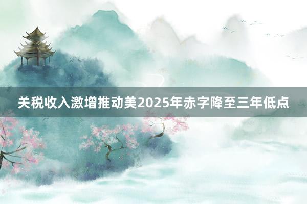 关税收入激增推动美2025年赤字降至三年低点